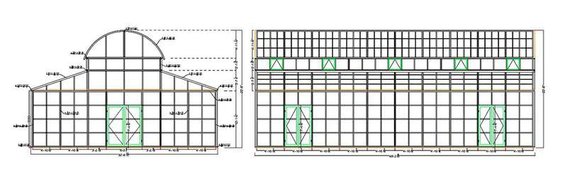 Serre victorienne, Serre en verre, Conception de serre